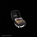 Nail Drill Bit Holder Case – Zebra Print – 64-Hole Dustproof by Lavinda