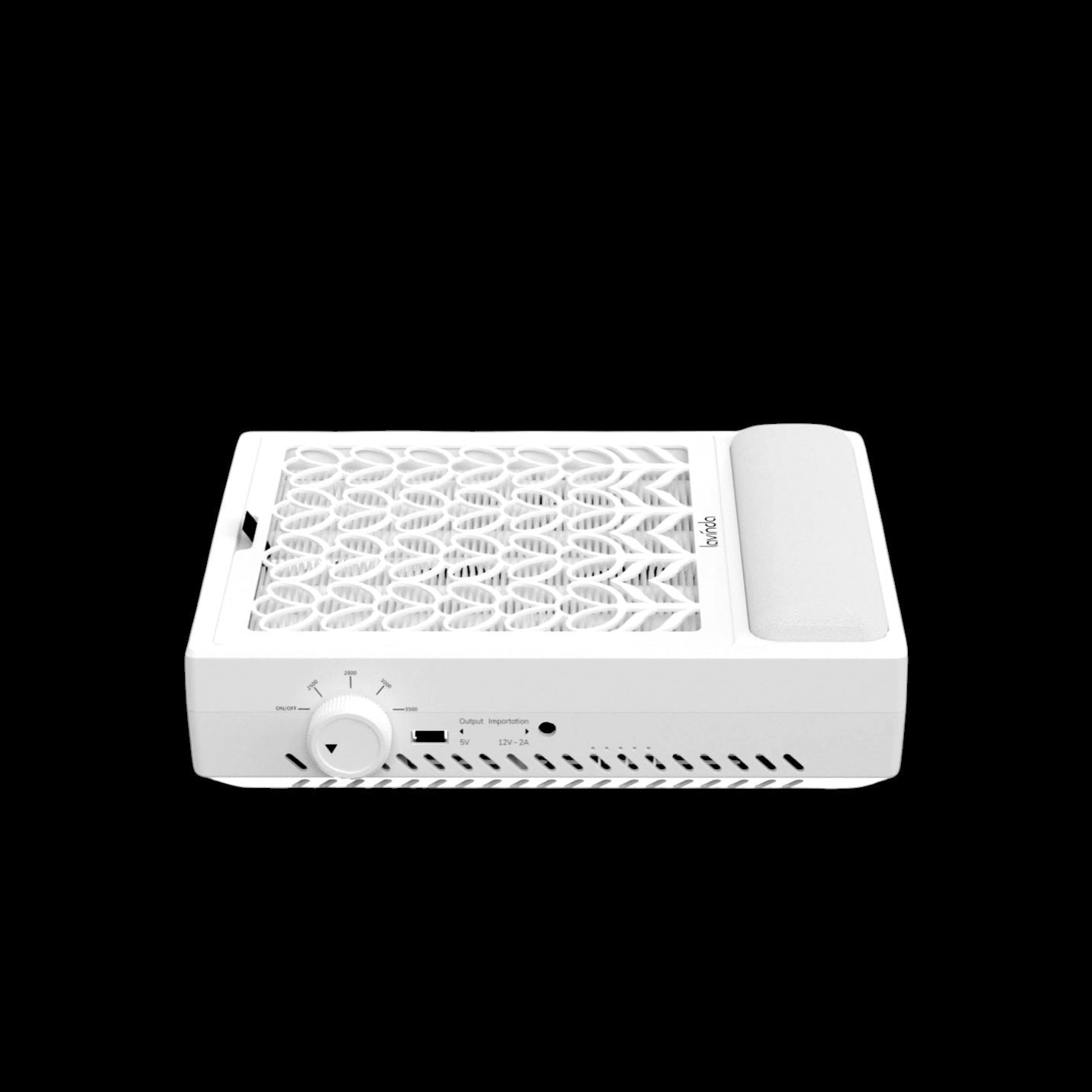 Pure™ Lite Nail Dust Collector - White by Lavinda