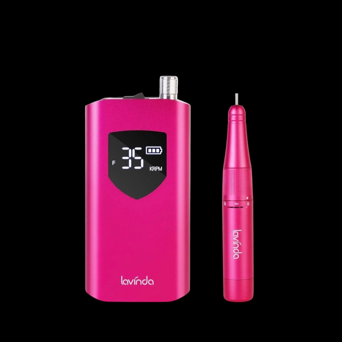 Wand™ Ease Nail Drill - Viva Magenta - 35,000 RPM Rechargeable by Lavinda