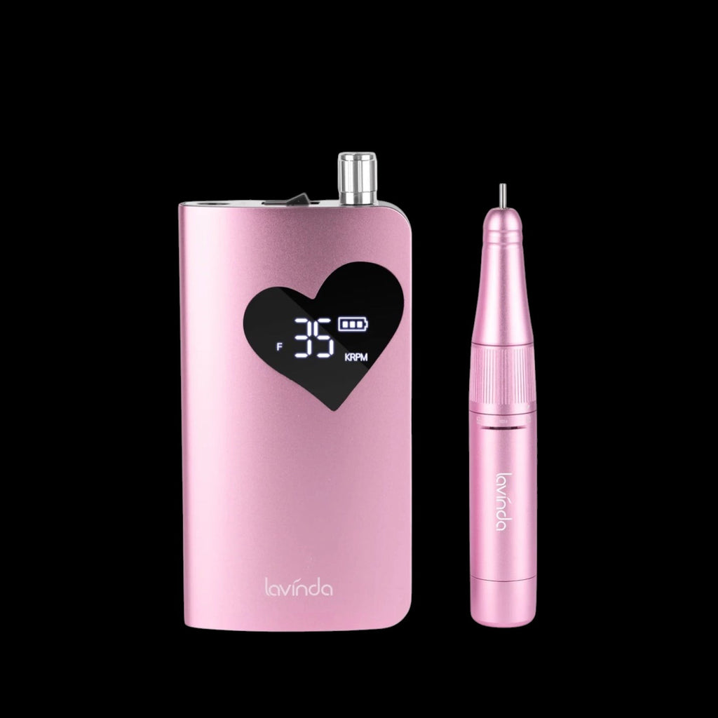 Wand™ Air Nail Drill - Pink - 35,000 RPM Rechargeable by Lavinda