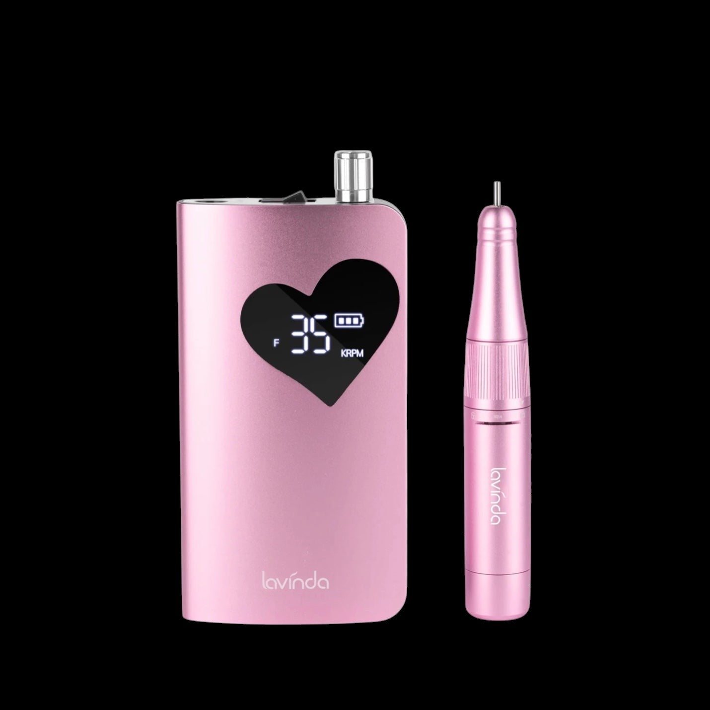 Wand™ Air Nail Drill - Pink - 35,000 RPM Rechargeable by Lavinda
