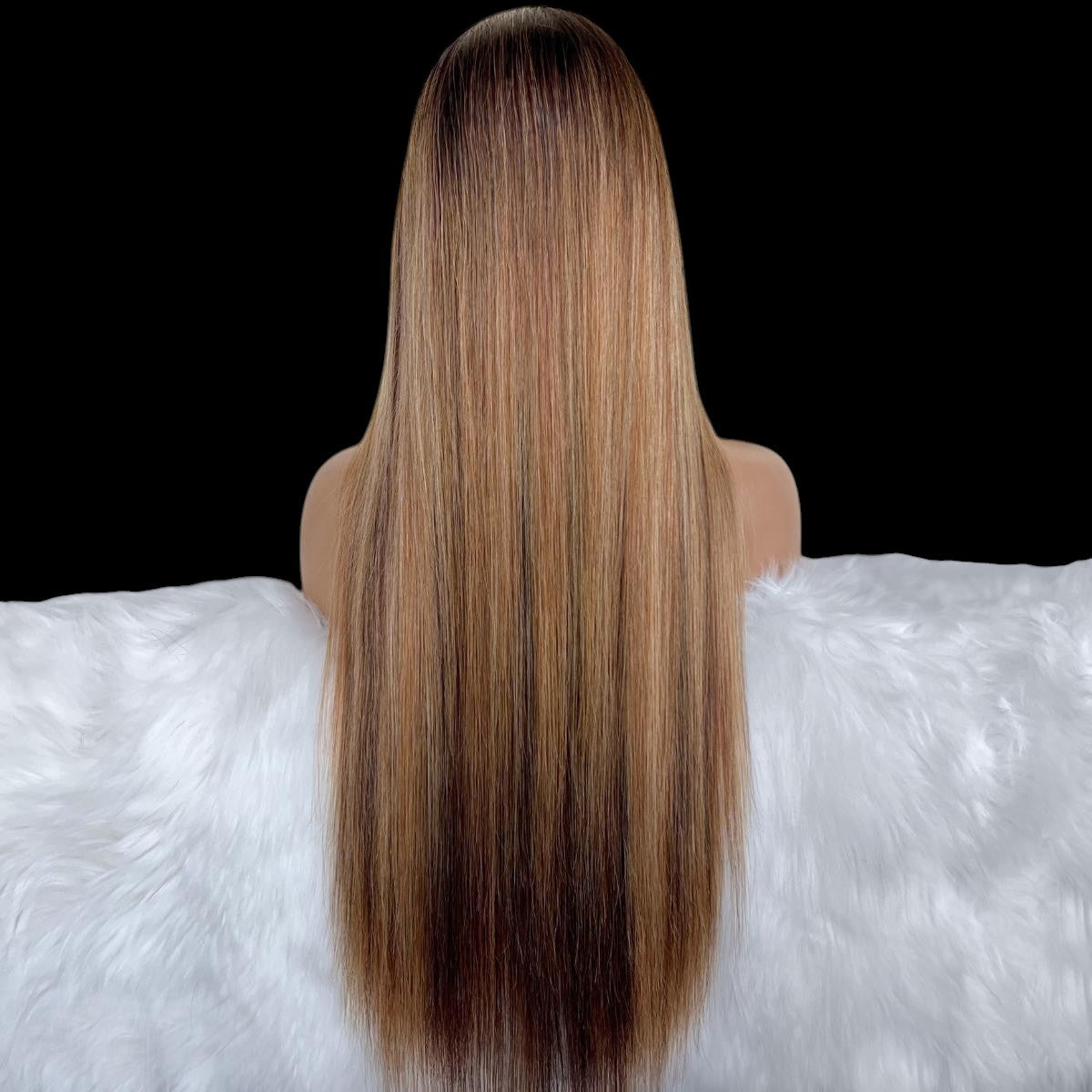 Layla Glueless 5x5 HD Lace Professionally Colored 100% Human Hair Closure Wig by Private Label