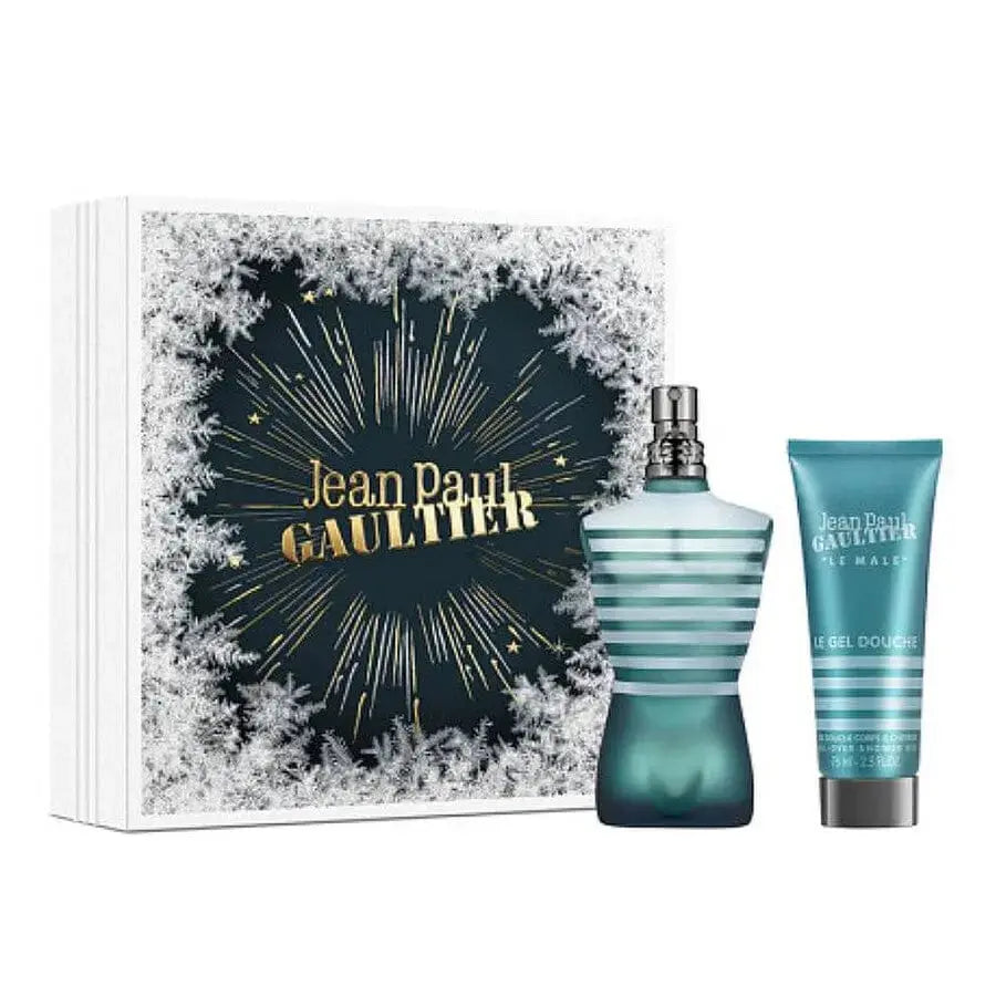 Le Male By Jean Paul Gaultier For Men 2Pcs Set EDT Spray by perfumesandrea