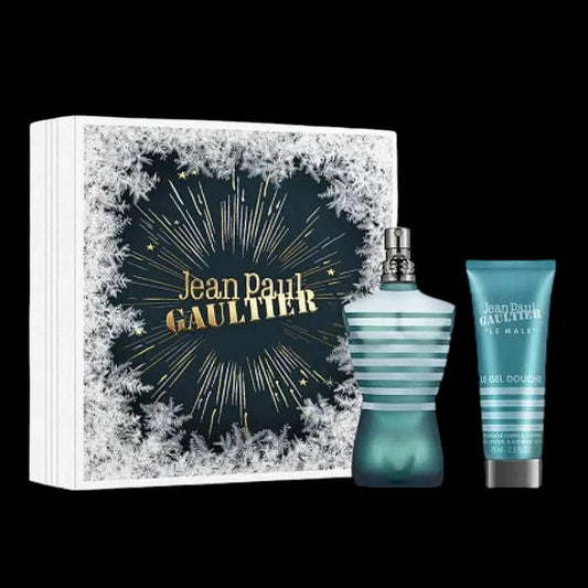 Le Male By Jean Paul Gaultier For Men 2Pcs Set EDT Spray by perfumesandrea