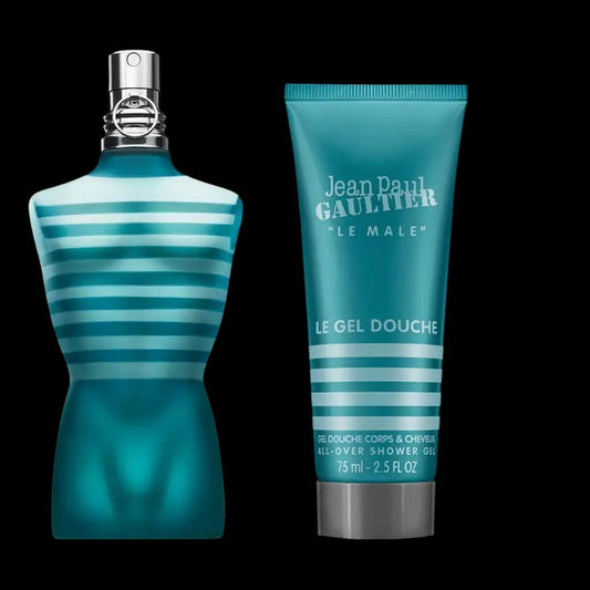 Le Male By Jean Paul Gaultier For Men 2Pcs Set EDT Spray by perfumesandrea
