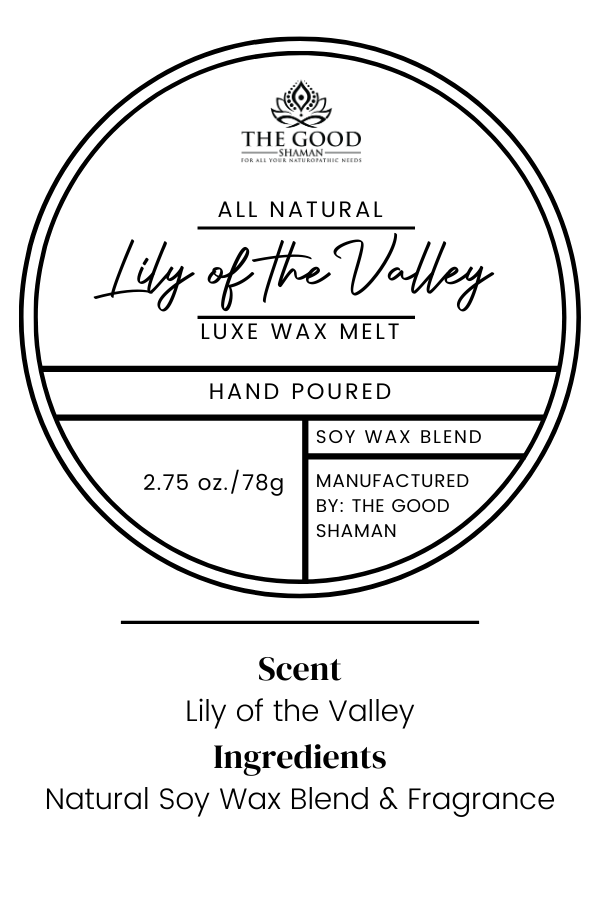 Lily of the Valley – Luxe Hand-Poured Natural Soy Wax Melts by The Good Shaman