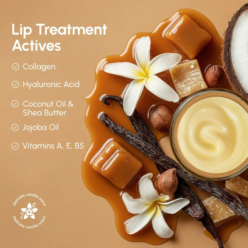 Vanilla Plumping Lip Balm & Moisturizer by Maree