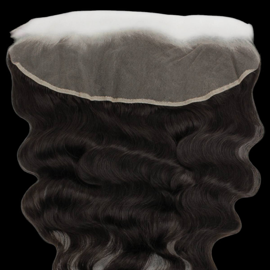 Loose Wave 13x4 Transparent Lace Human Hair Frontal by Private Label