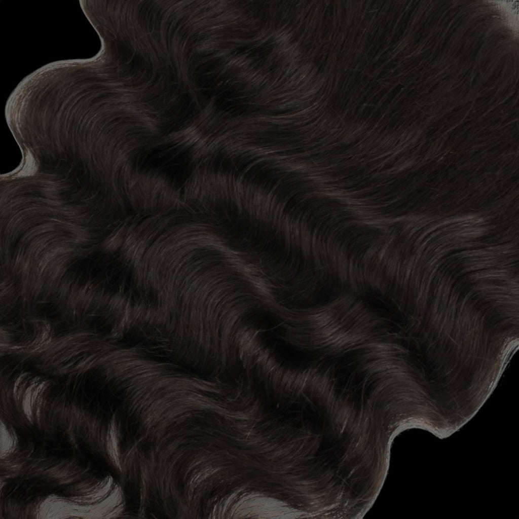 Loose Wave 13x4 Transparent Lace Human Hair Frontal by Private Label