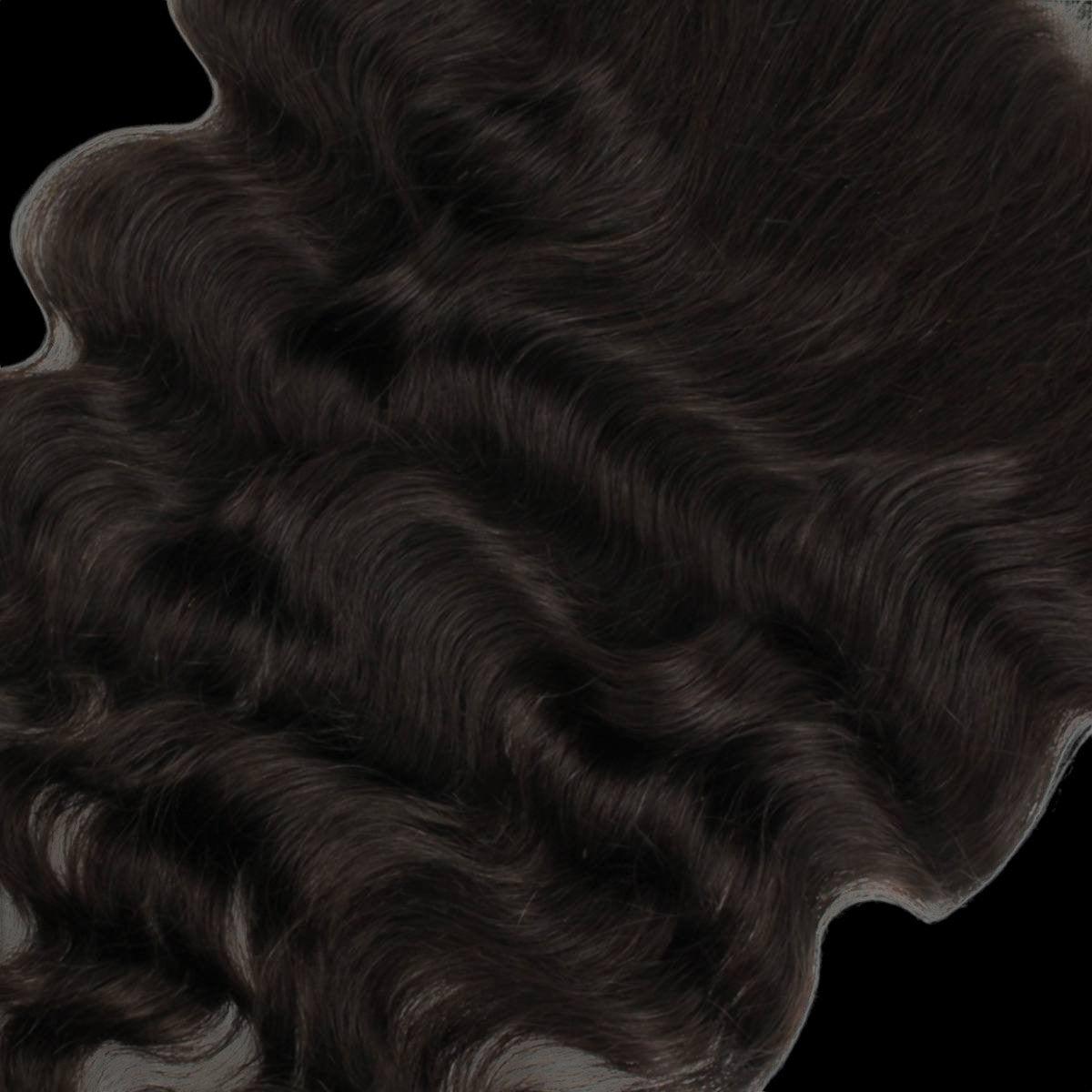 Loose Wave 13x4 Transparent Lace Human Hair Frontal by Private Label
