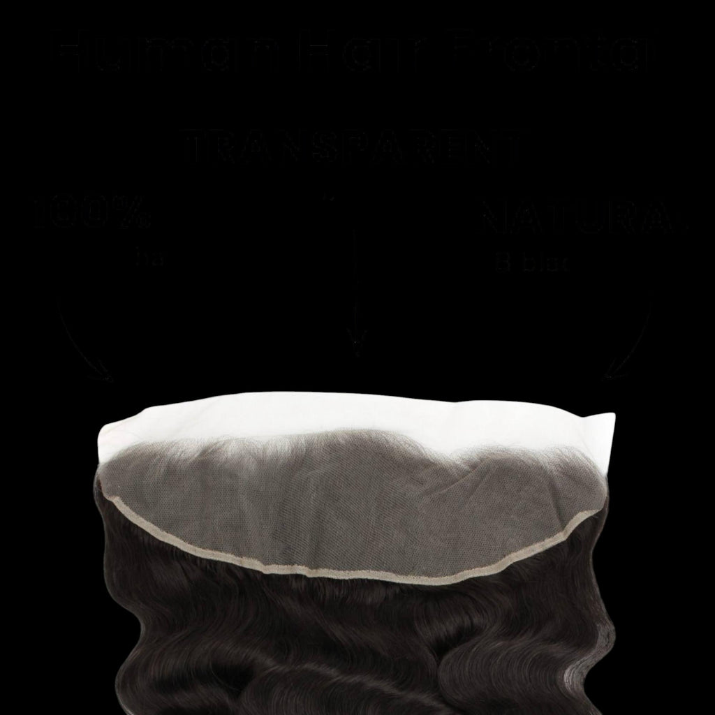 Loose Wave 13x4 Transparent Lace Human Hair Frontal by Private Label