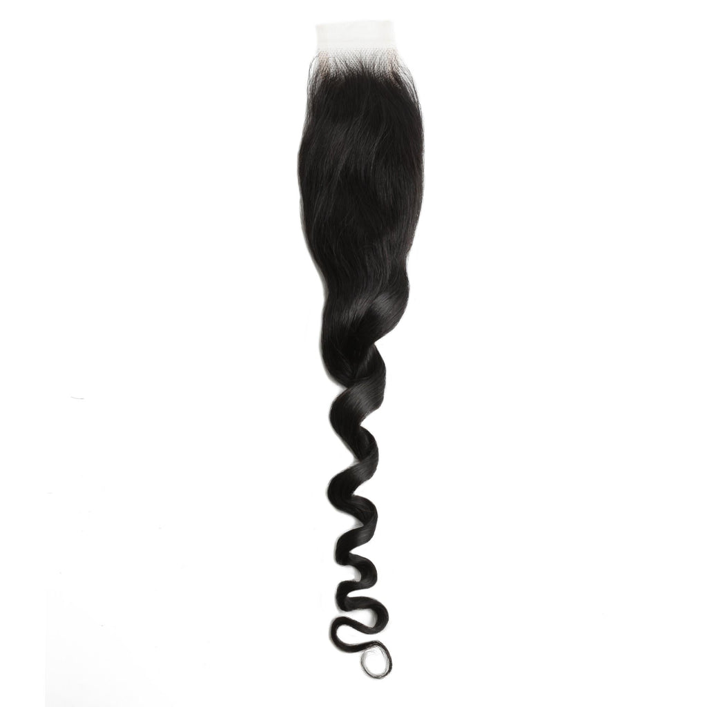 Loose Wave 2x6 HD Lace Human Hair Closure by Private Label