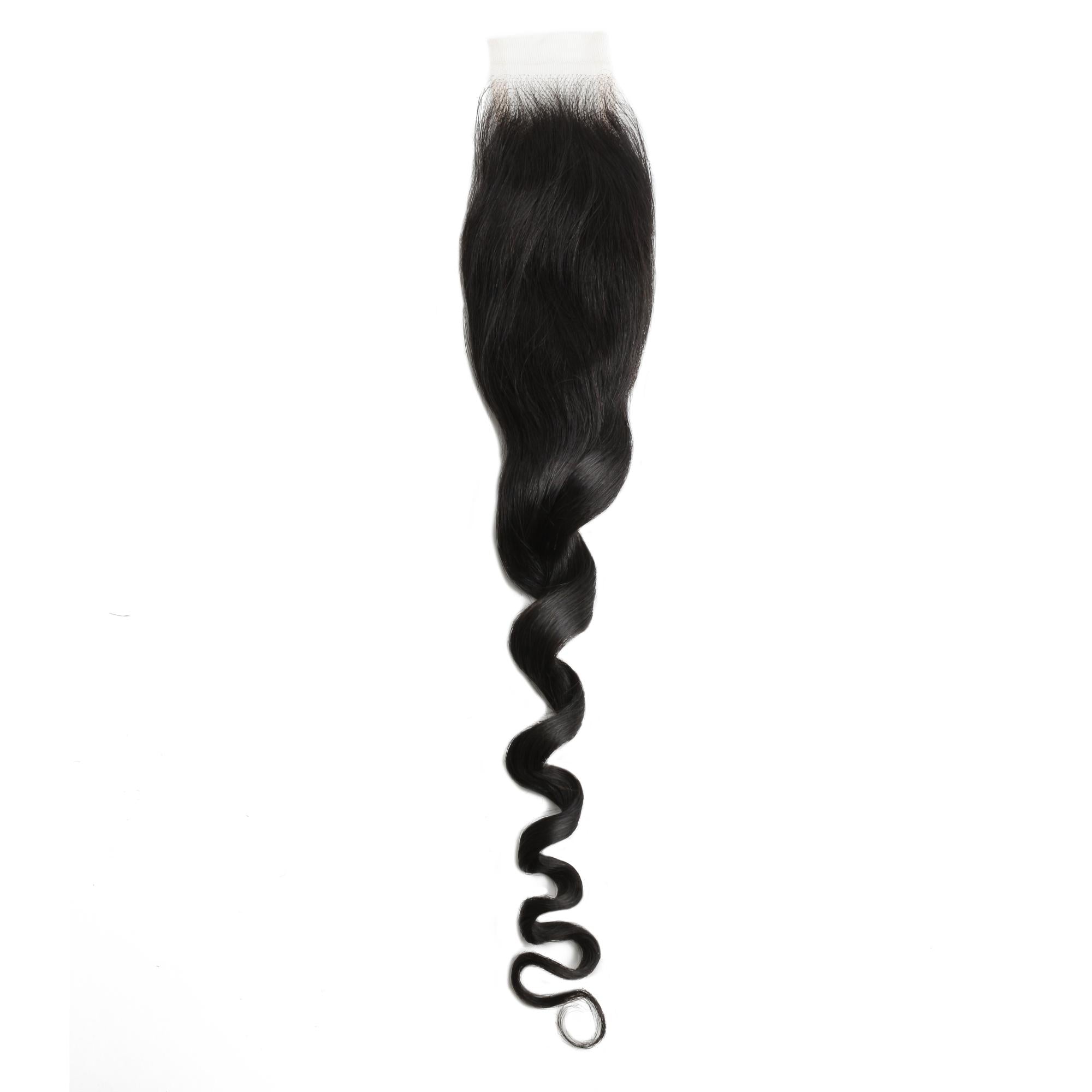 Loose Wave 2x6 HD Lace Human Hair Closure by Private Label