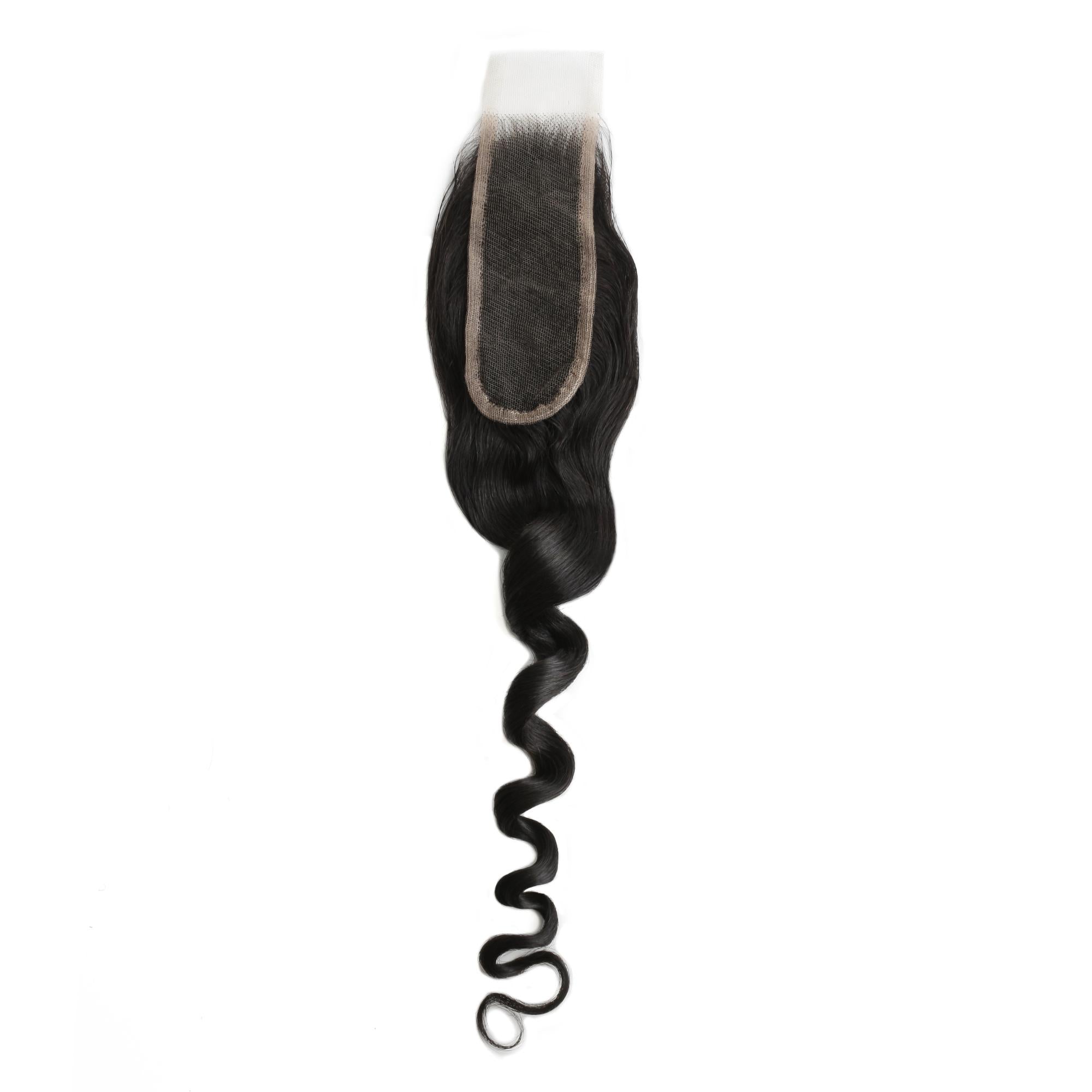 Loose Wave 2x6 HD Lace Human Hair Closure by Private Label