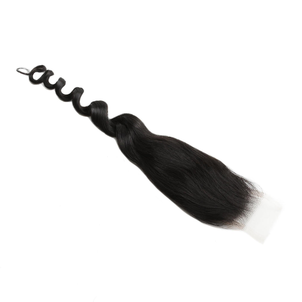 Loose Wave 2x6 HD Lace Human Hair Closure by Private Label