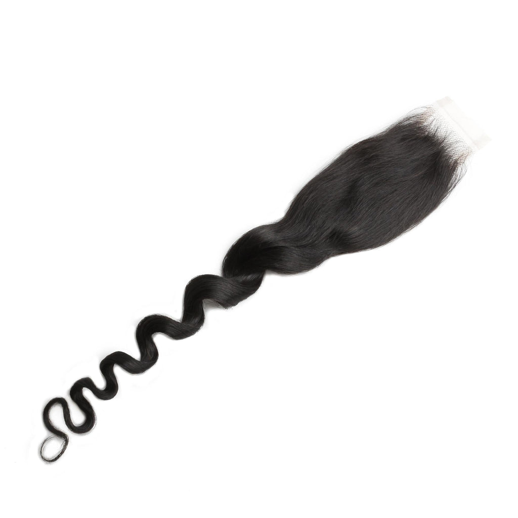 Loose Wave 2x6 HD Lace Human Hair Closure by Private Label