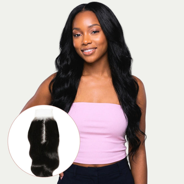 Loose Wave 2x6 Transparent Lace Human Hair Closure by Private Label