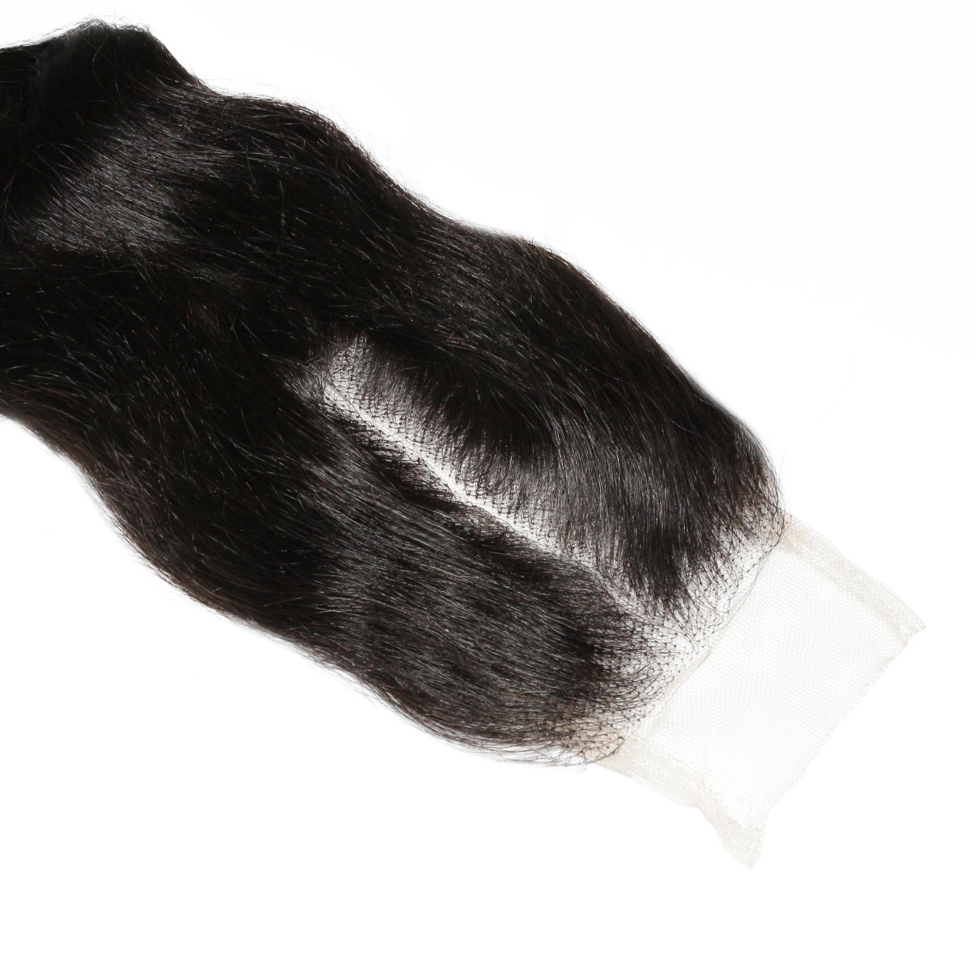 Loose Wave 2x6 Transparent Lace Human Hair Closure by Private Label