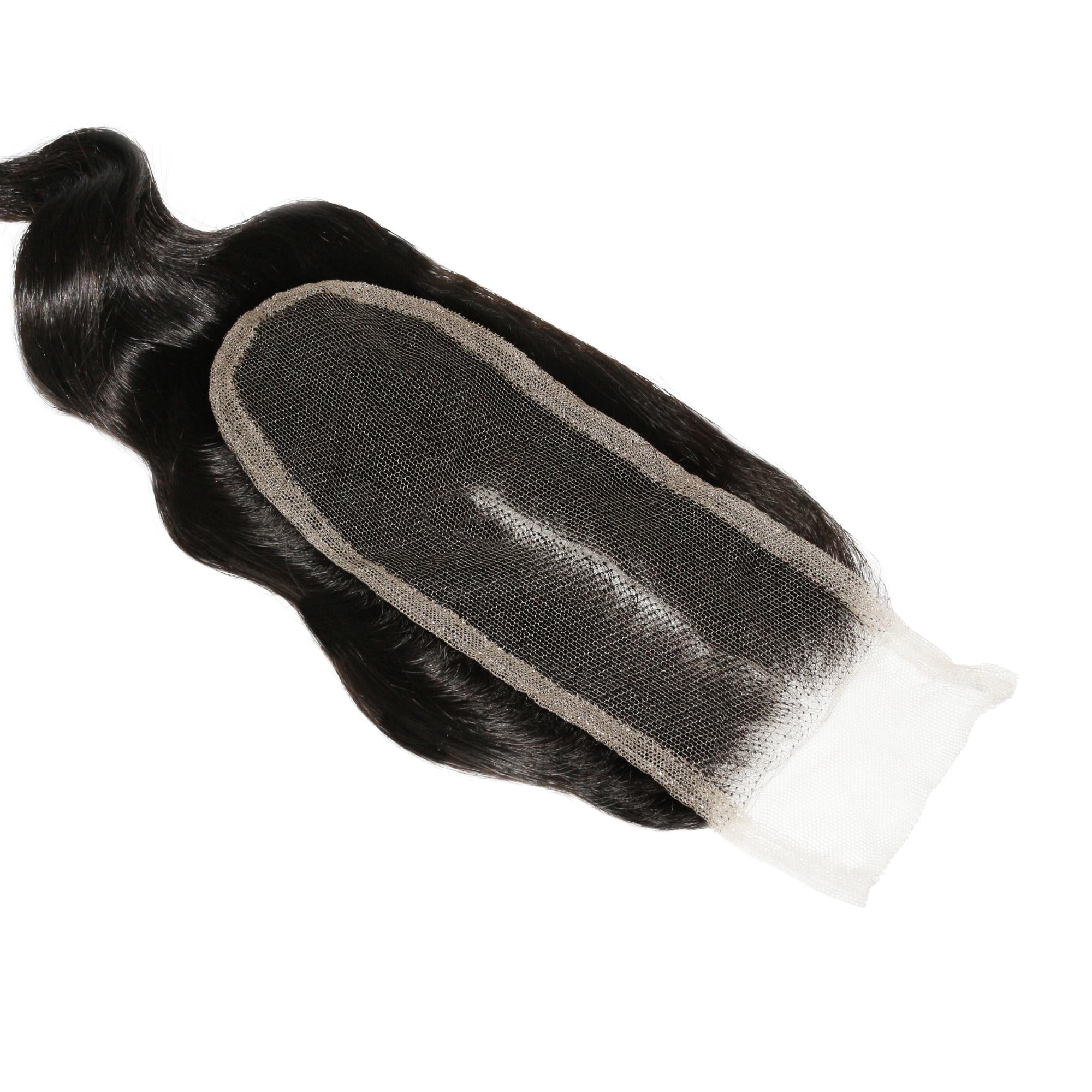 Loose Wave 2x6 Transparent Lace Human Hair Closure by Private Label