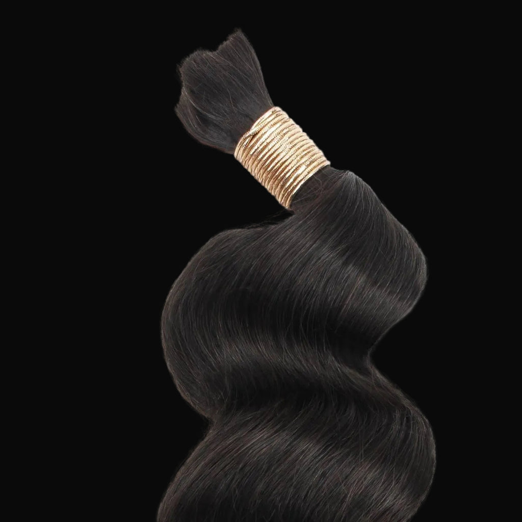 Loose Wave Bulk 100% Human Braiding Hair by Private Label