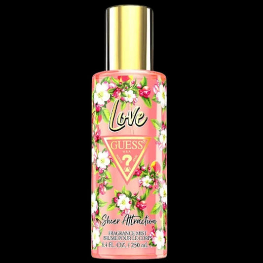 Love Sheer Attraction By Guess For Women 8.4oz Body Mist Spray by perfumesandrea