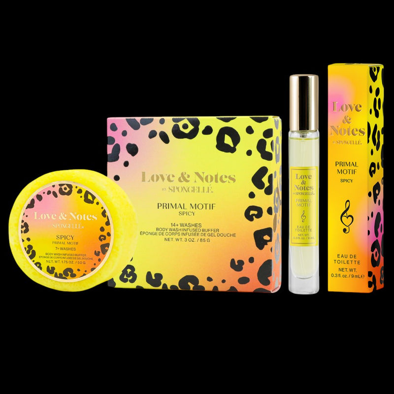 Primal Motif Love & Notes Trio Set by Spongellé