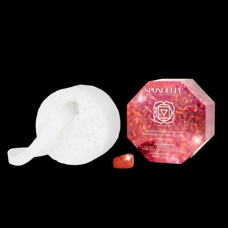 Lunar Lime | Spiritual Detox (Red Jasper) by Spongellé