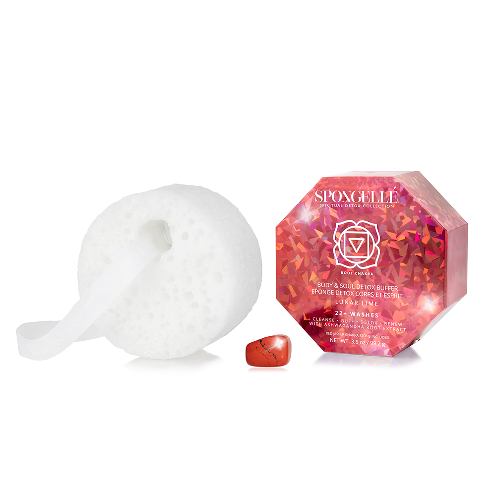 Lunar Lime | Spiritual Detox (Red Jasper) by Spongellé