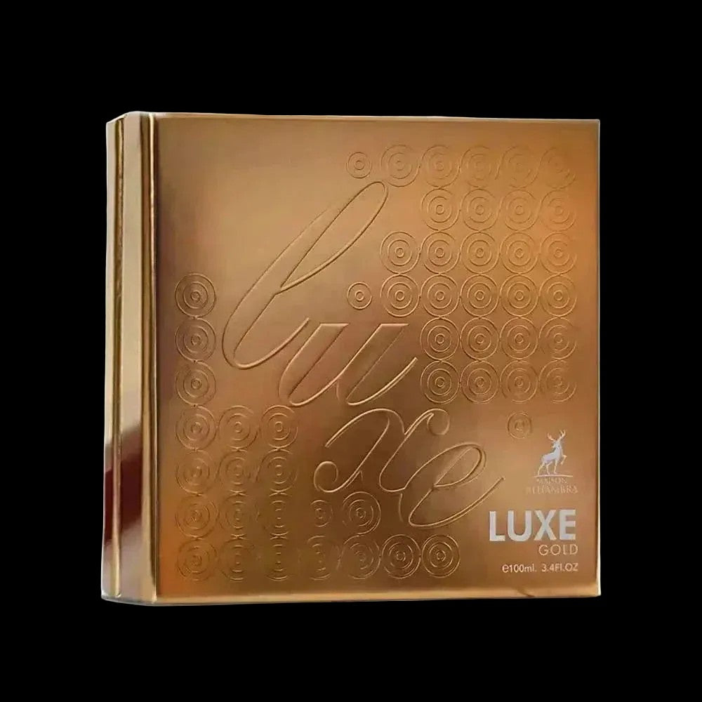 Luxe Gold By Maison Alhambra For Unisex 3.4oz EDP Spray by perfumesandrea