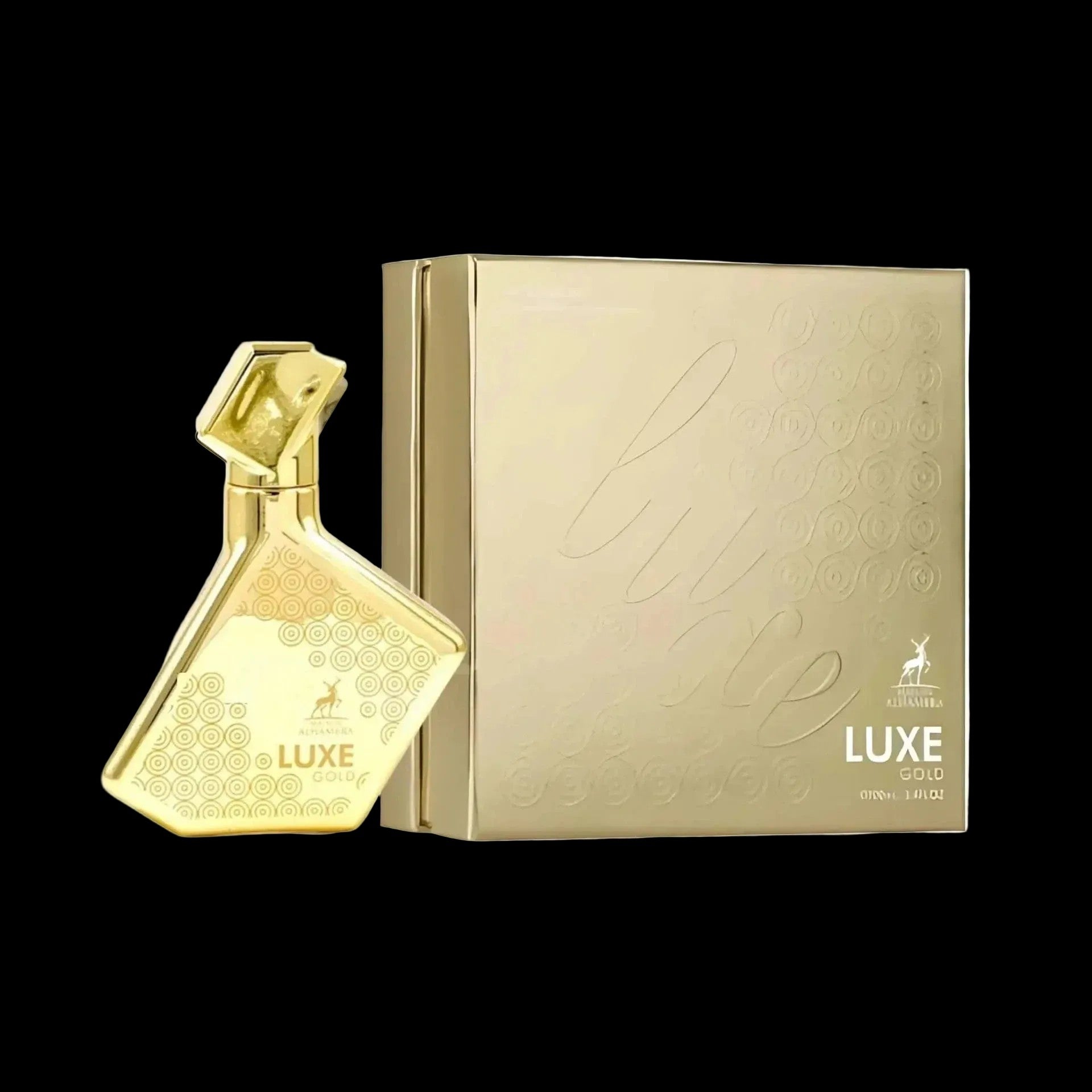 Luxe Gold By Maison Alhambra For Unisex 3.4oz EDP Spray by perfumesandrea