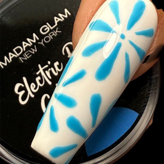 Electric Blue Gel Paint by Madam Glam