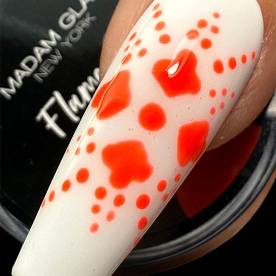 Flame Red Gel Paint by Madam Glam