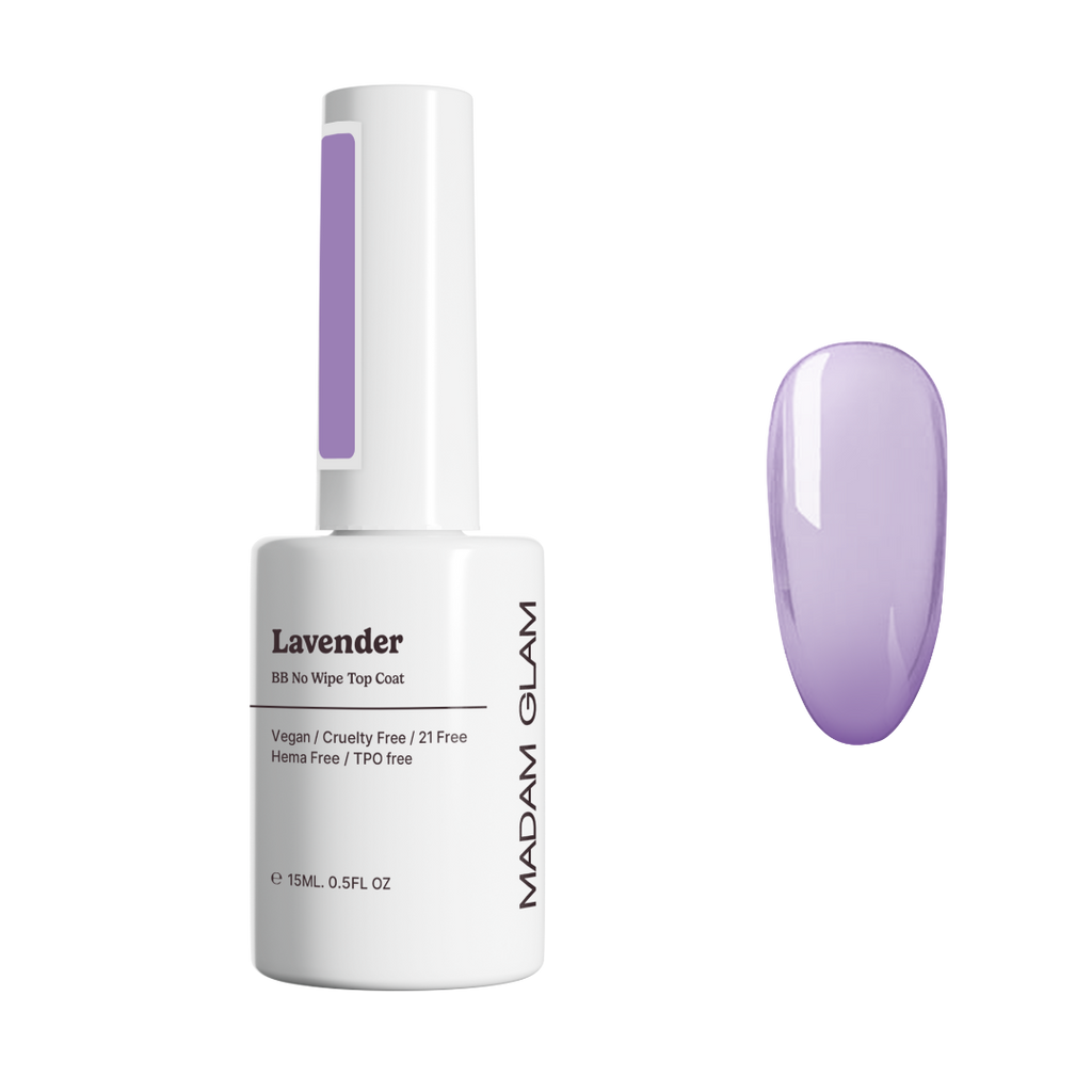 Lavender BB No Wipe Top Coat by Madam Glam