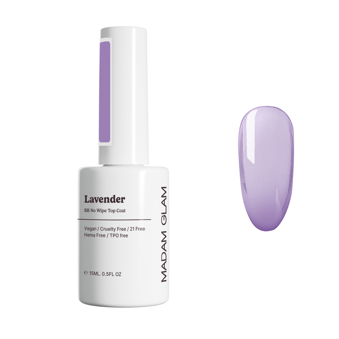 Lavender BB No Wipe Top Coat by Madam Glam