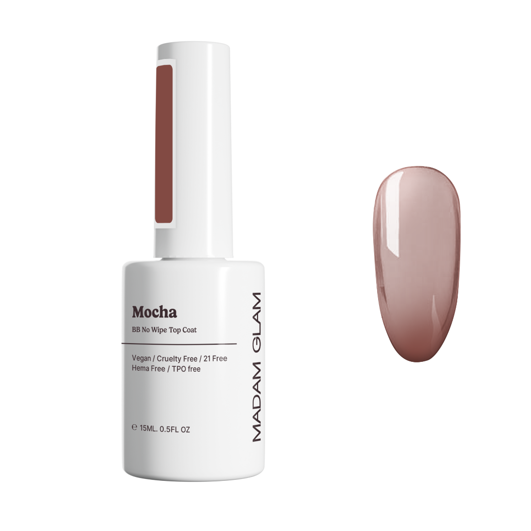 Mocha BB No Wipe Top Coat by Madam Glam