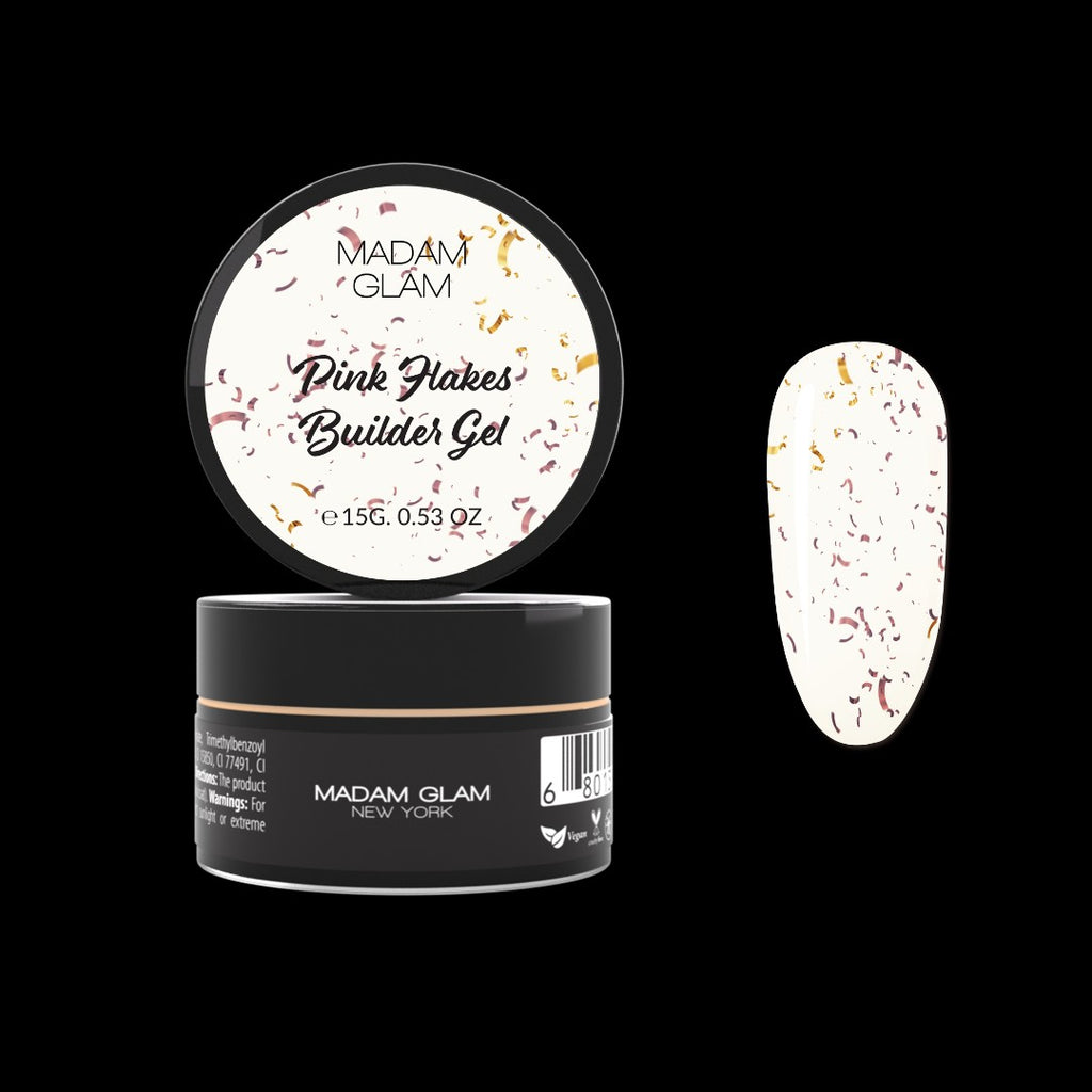 Pink Flakes by Madam Glam