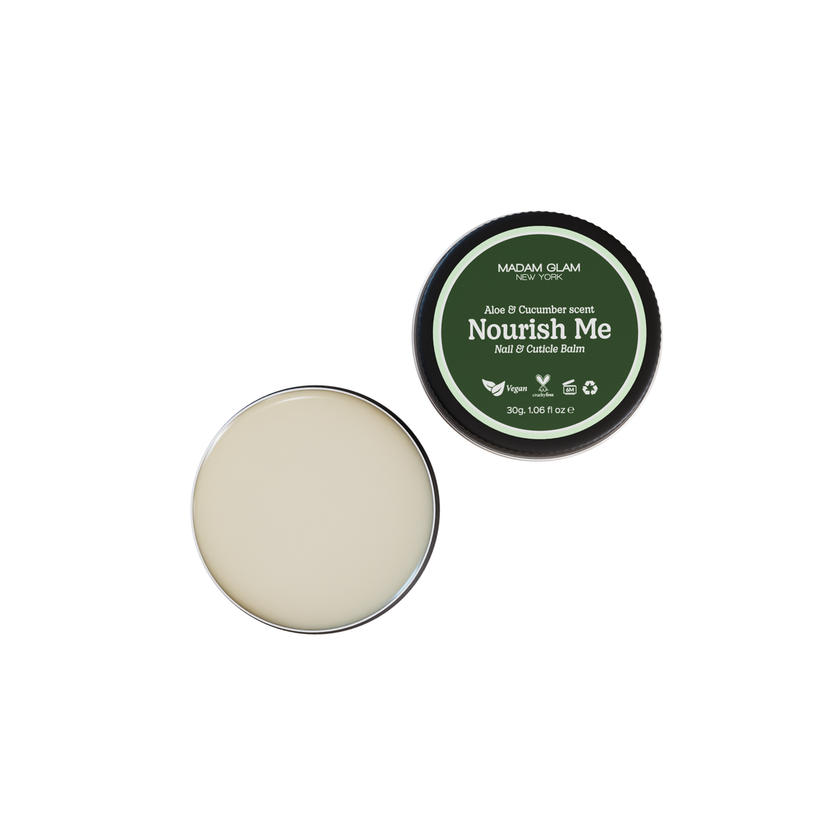 Nourish Me - Nail & Cuticle Balm by Madam Glam