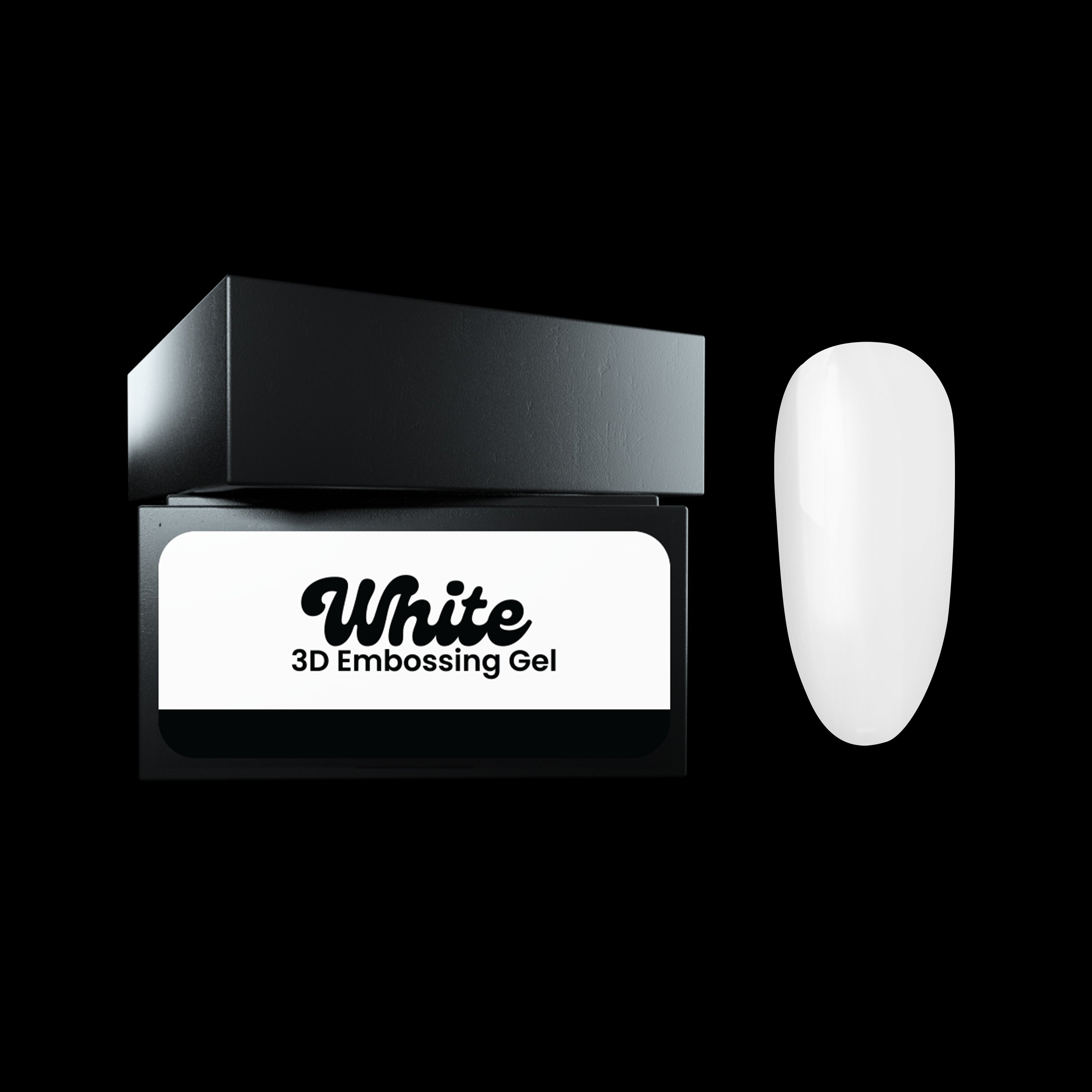 White 3D Embossing Gel by Madam Glam