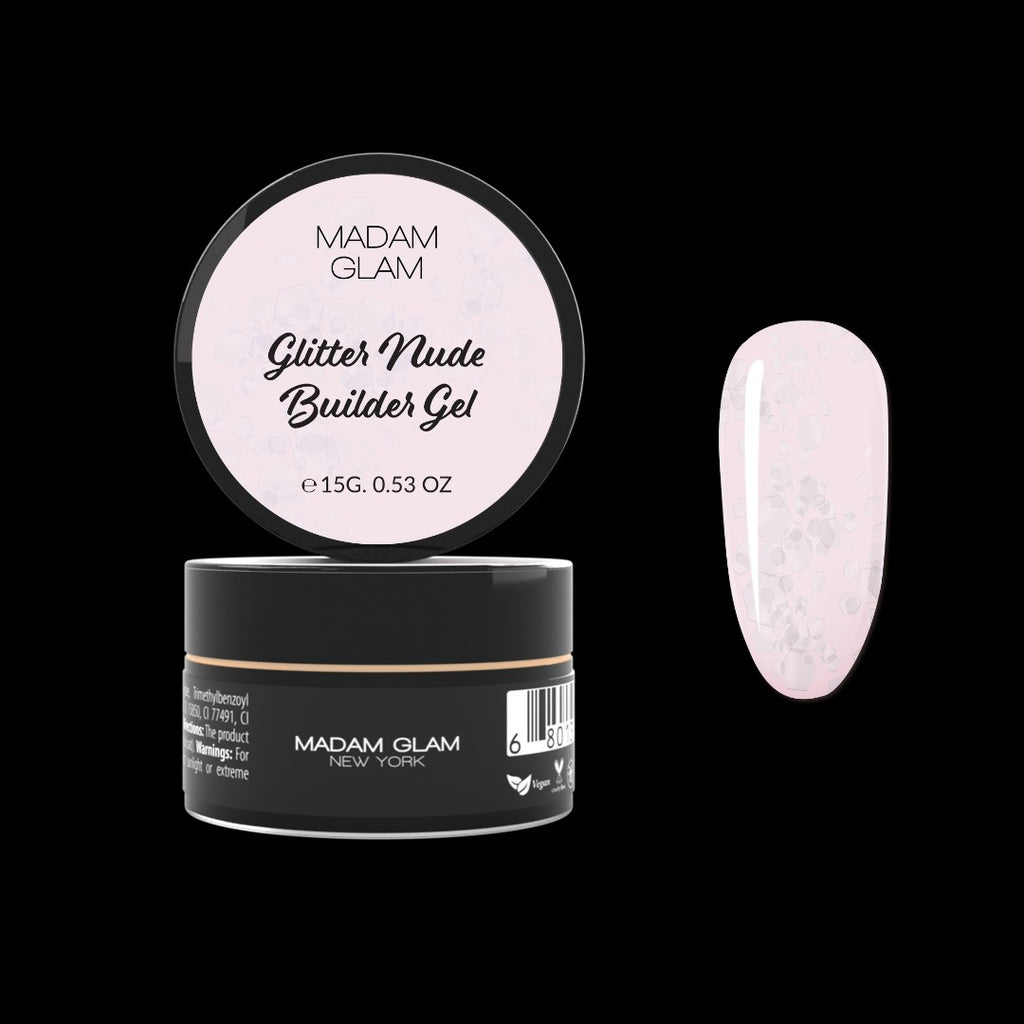 Glitter Nude Pink by Madam Glam