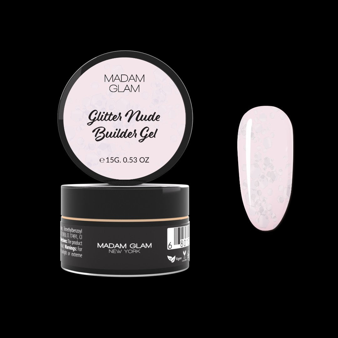 Glitter Nude Pink by Madam Glam