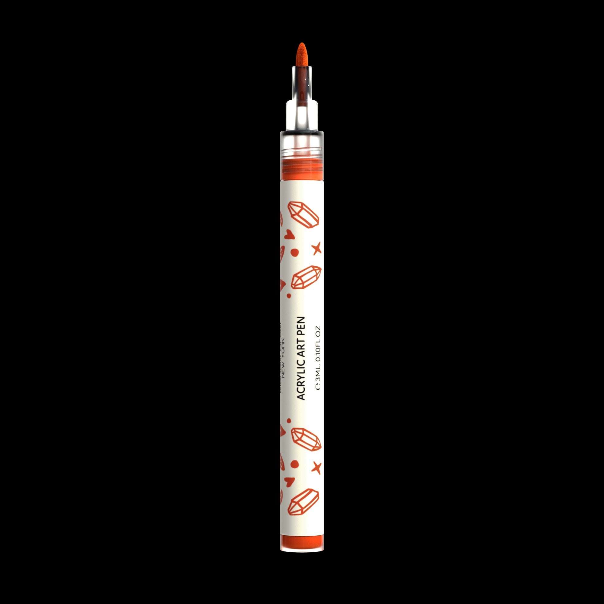 Orange Art Pen by Madam Glam