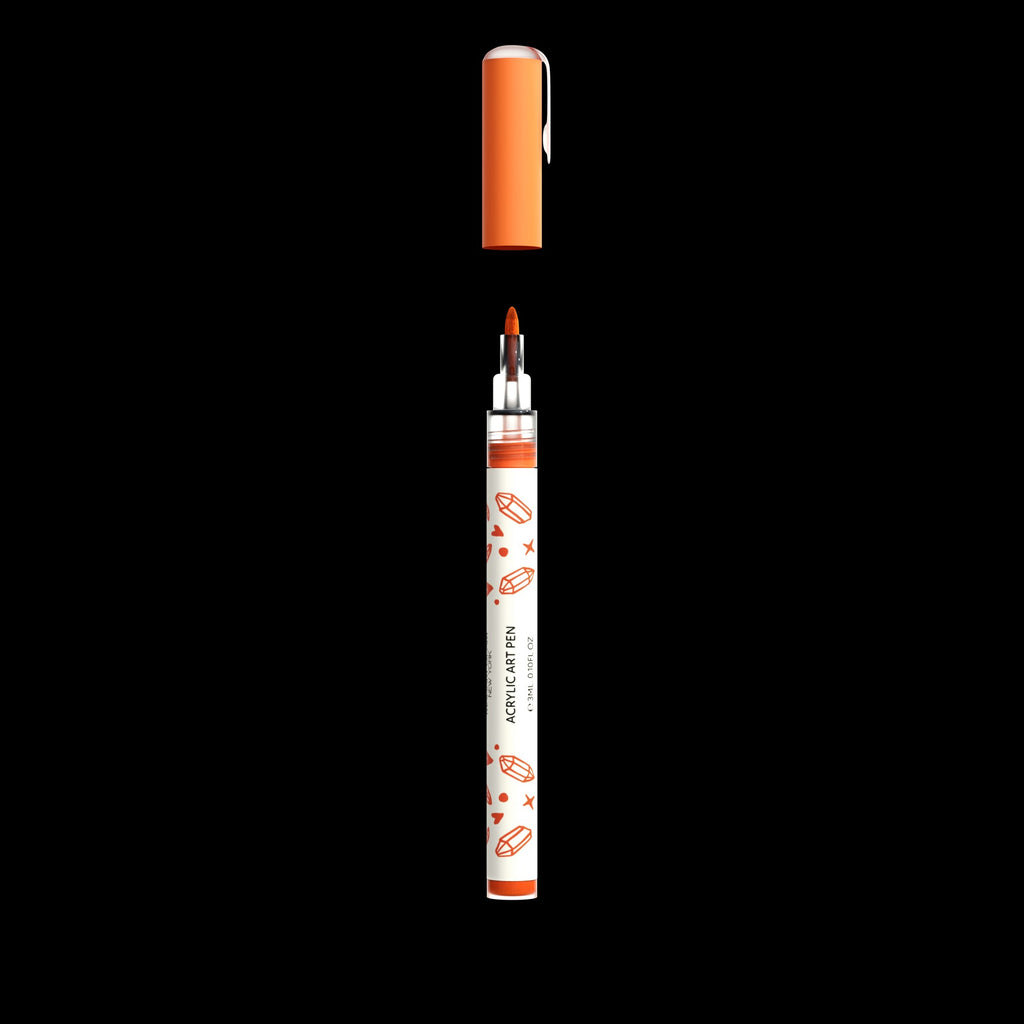 Orange Art Pen by Madam Glam