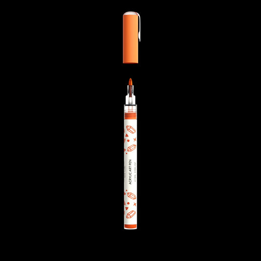 Orange Art Pen by Madam Glam