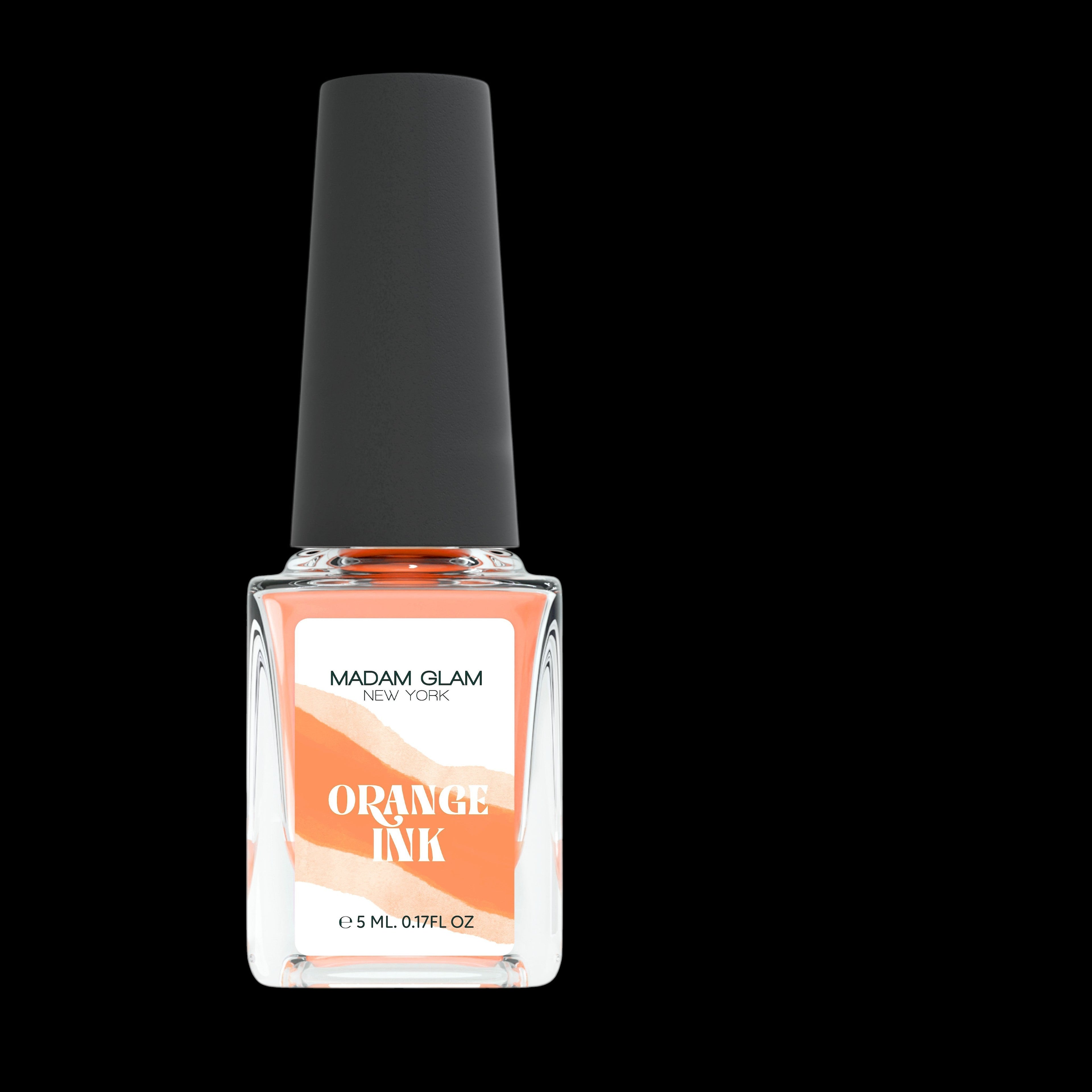 Orange Nail Art Ink by Madam Glam