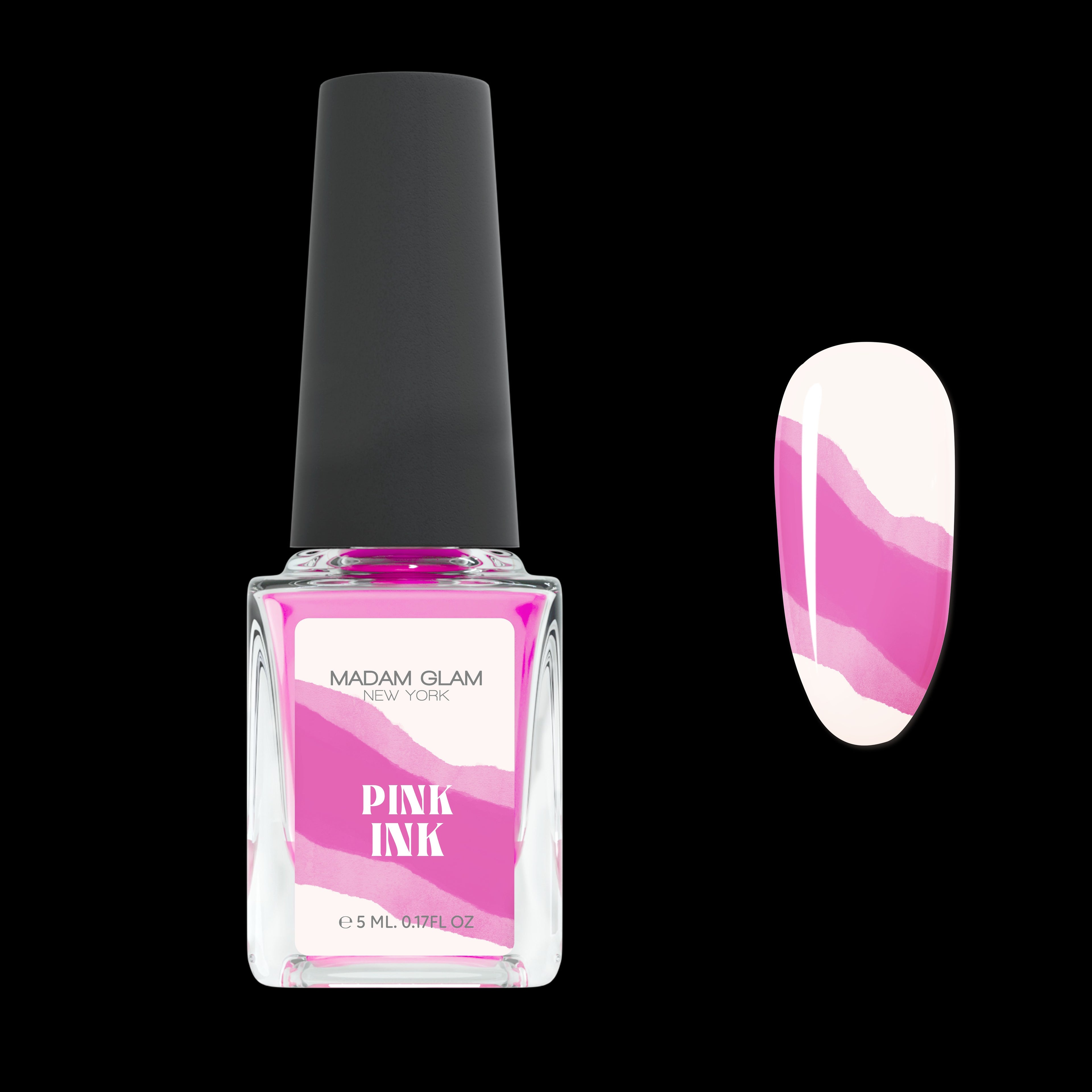 Pink Nail Art Ink by Madam Glam