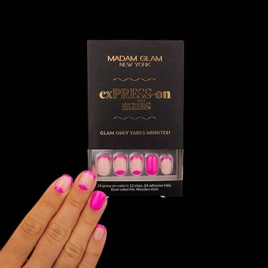 Flamingo - exPRESS-on nails by Madam Glam