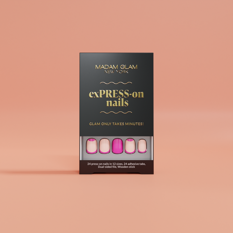 Flamingo - exPRESS-on nails by Madam Glam