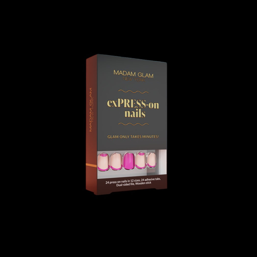 Flamingo - exPRESS-on nails by Madam Glam