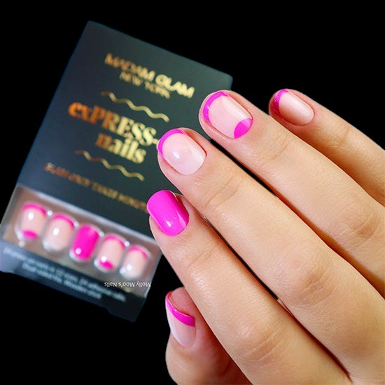 Flamingo - exPRESS-on nails by Madam Glam