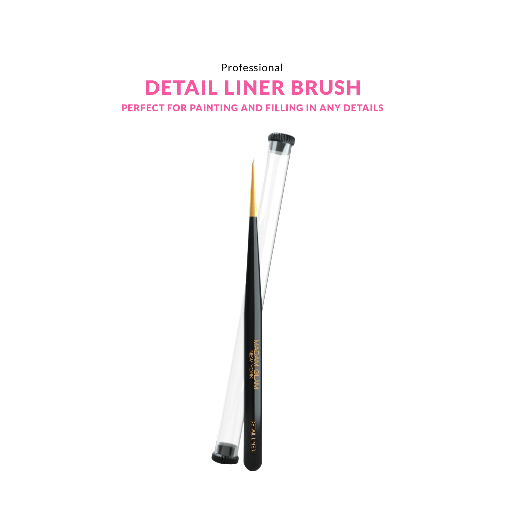 Professional Detail Liner Nail Brush by Madam Glam